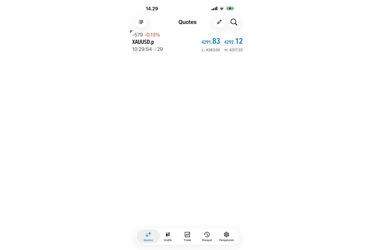 Gambar langkah 5 - Panduan Membuka & Memilih Akun Trading di Bawah IB/Partner Pro (Akun Sudah di Bawah IB/Partner Pro)